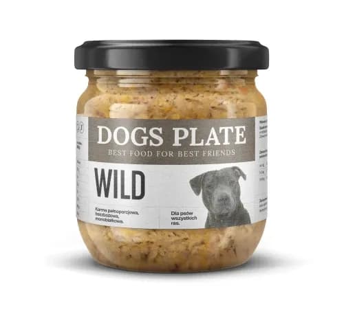 Dogs Plate Wild 360g — karma z dzika