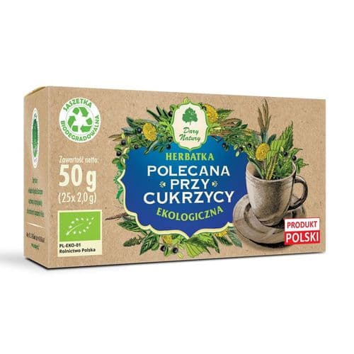 Herbatka Polecana przy cukrzycy EKO